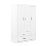 3 Door Wardrobe With 2 Drawers