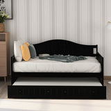 Wooden Daybed, Sofa Bed, No Box Spring Needed