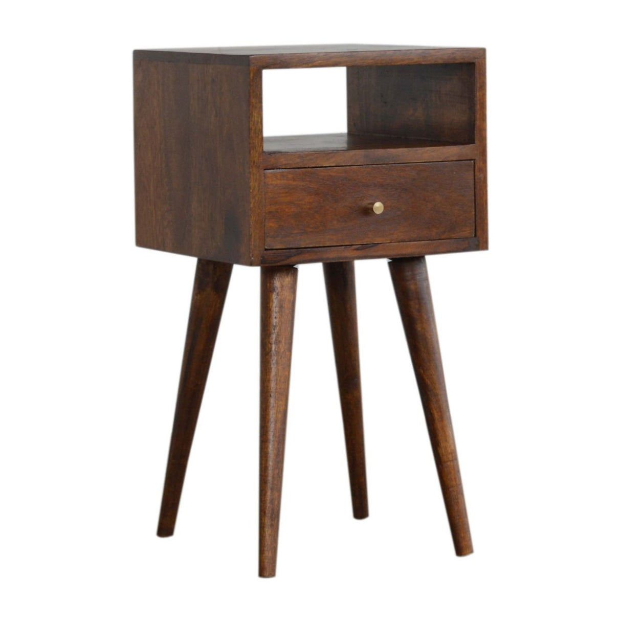 Solid Wood Mini Nightstand