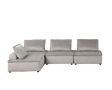 Anna - Soft Velvet Modular Sofa