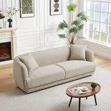 Larisa - Mid-Century Modern Linen Sofa