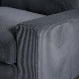 4 Seater Oversized Sectional Sofa With 2 Ottoman And 2 Pillows