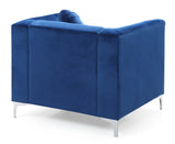 Contemporary Sloped Arm Chair