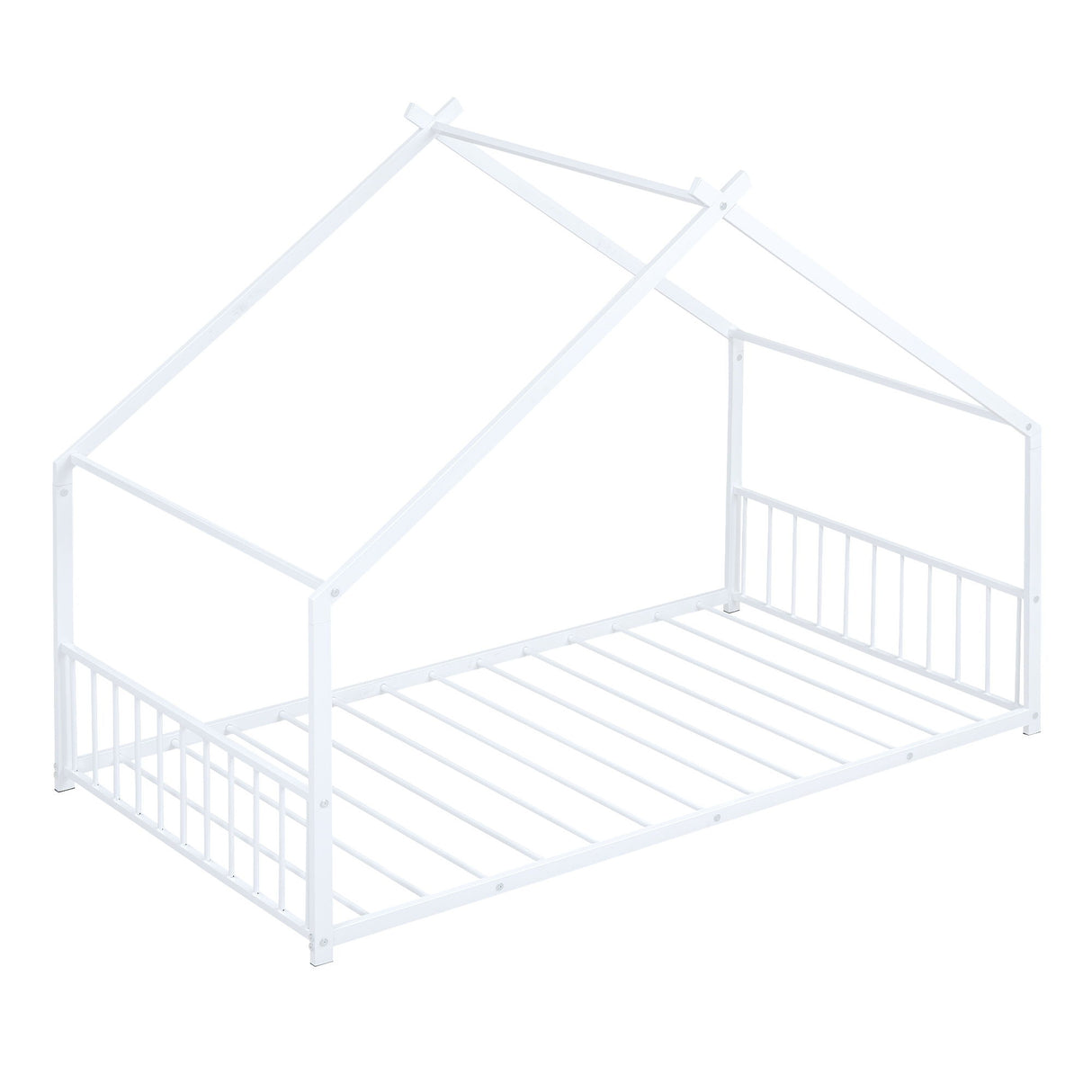 Metal House Bed