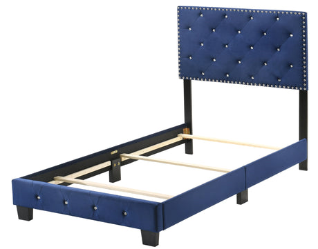 Suffolk - Twin Bed - Navy Blue