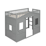 House Loft Bed With Ladder