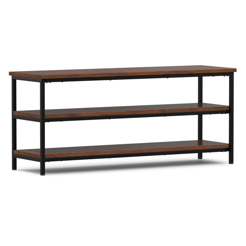 Skyler - TV Media Stand - Dark Cognac Brown