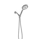 Multi Function Adjustable Hand Shower 7 Function Plastic Hand Shower With 59" Hose - Chrome