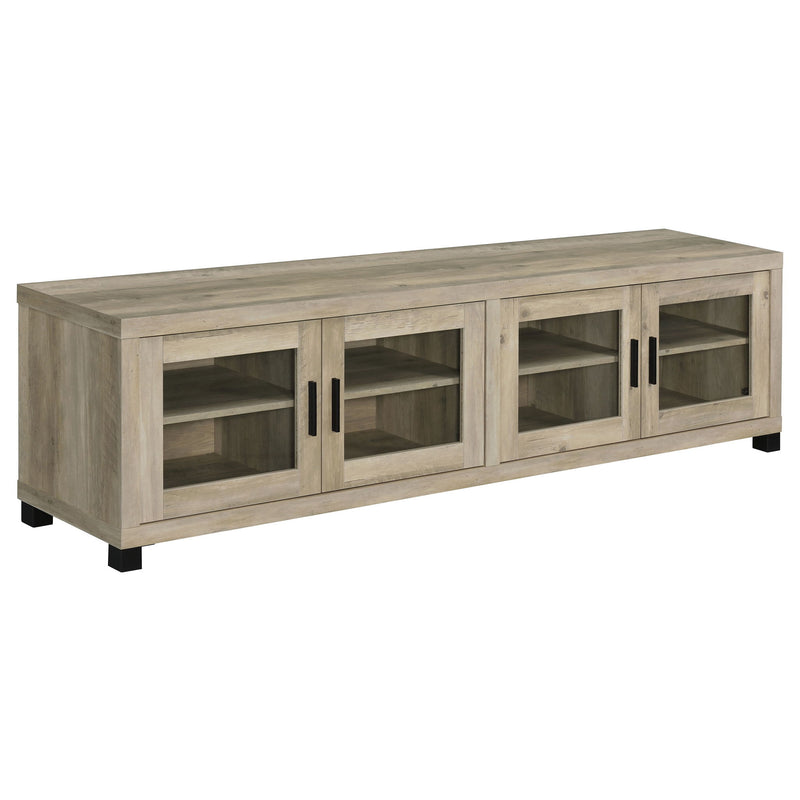 Heron - 4 Door TV Stand With Adjustable Shelving
