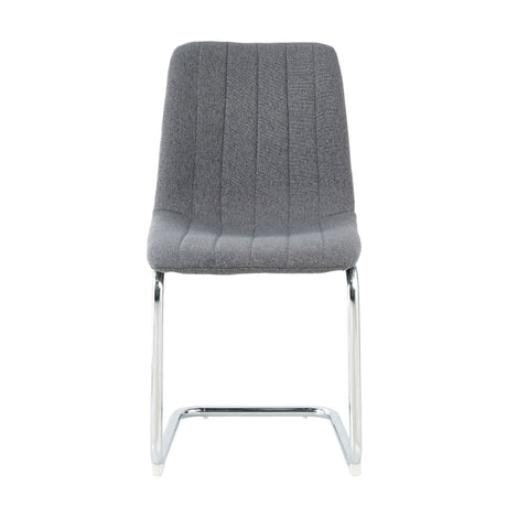 Modern Dining Chair With Metal Legs