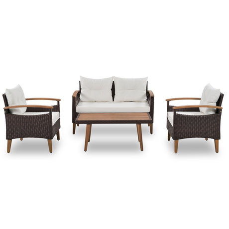 4 Piece Garden Furniture, Patio Seating Set
