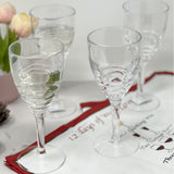 Swirl Plastic Wine Glasses (Set of 4)