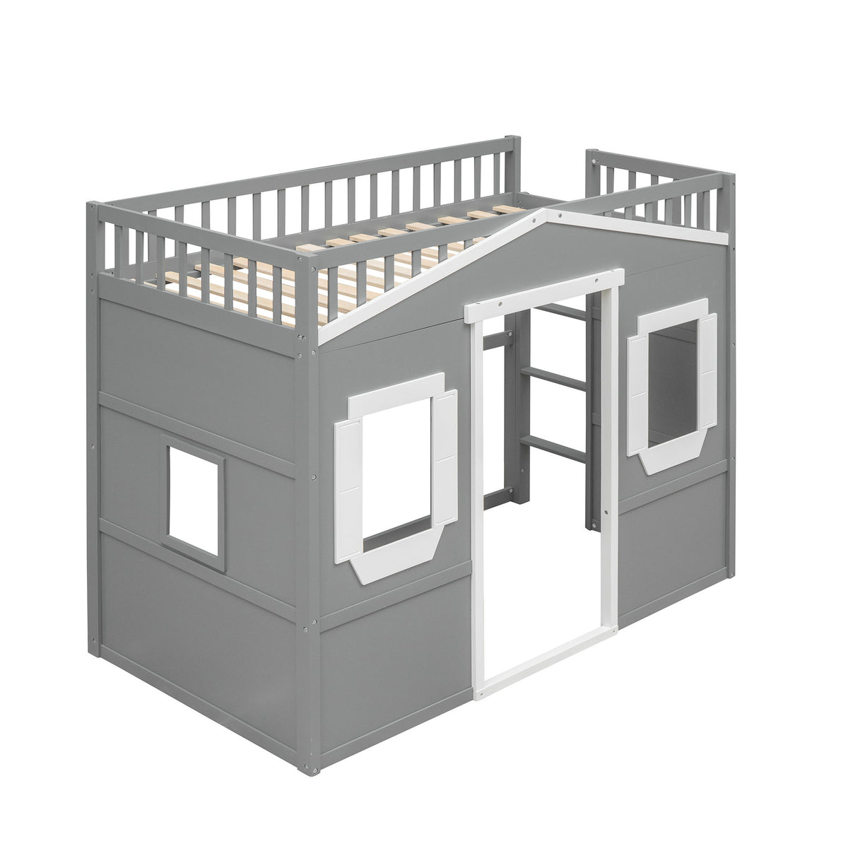 Elegant House Loft Bed With Ladder