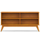 Draper - Handcrafted Low Bookcase