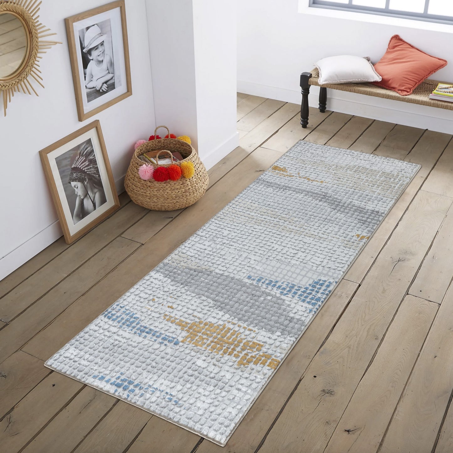 Textures GC_ART2002 Multi 7 ft. 10 in. x 9 ft. 10 in. Area Rug