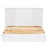 Murphy Bed With Large Drawers, Space Saving Design