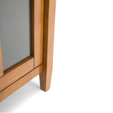 Warm Shaker - Handcrafted Medium Storage Media Cabinet