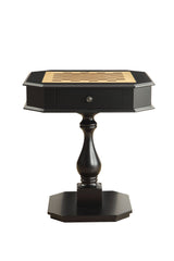 Bishop - Reversible Chess Checker Game Table With Game Tray (Chess Fingures Not Included)