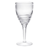 Swirl Plastic Wine Glasses (Set of 4)