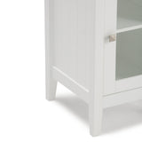 Acadian - Bath Storage Tower - Pure White