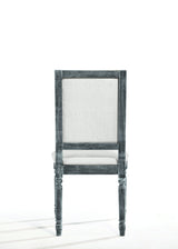 Leventis - Weathered Side Chair - Cream / Gray