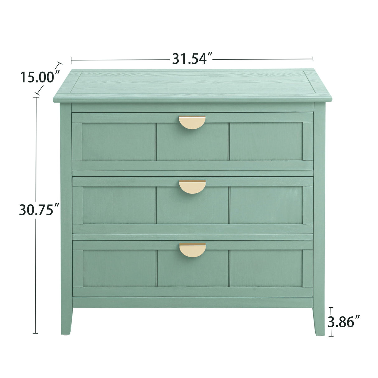Classic 3 Drawer Cabinet