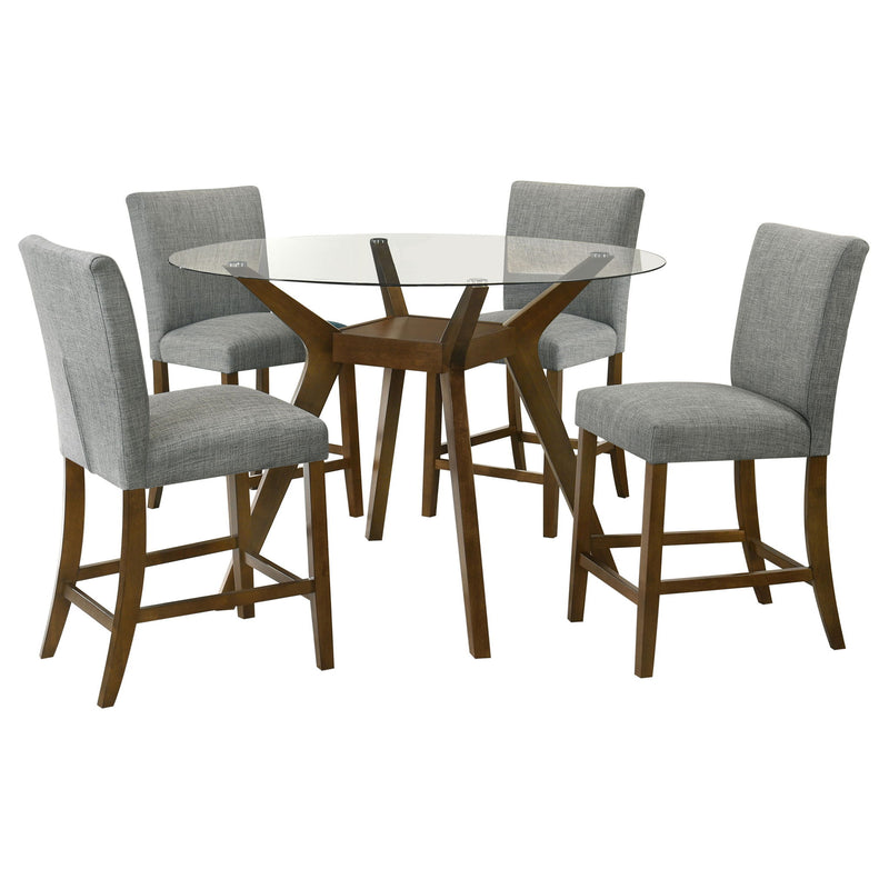 Flynn - 5 Piece Counter Height Dining Set
