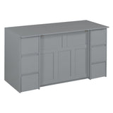 Murphy Bed With Drawers, Cabinets, And USB Ports