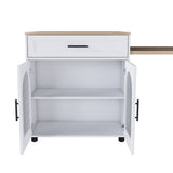 Expandable Kitchen Island With Power Outlet