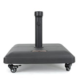 Wheelie - Umbrella Base Square - Black