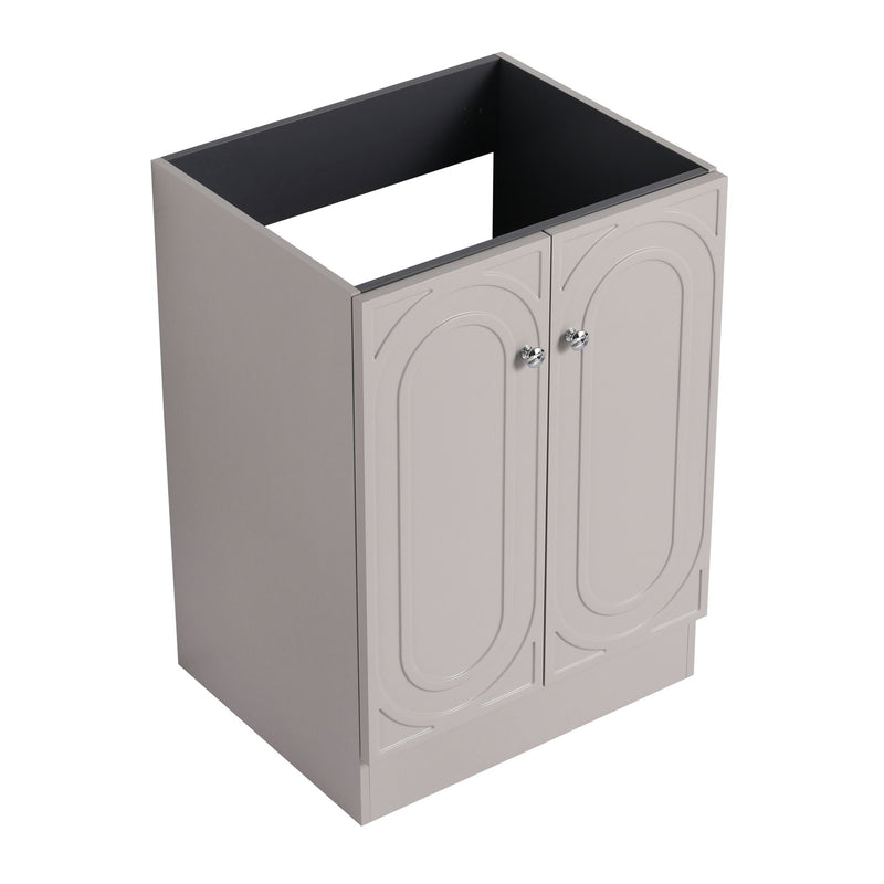 Modern Freestanding Bathroom Vanity With Soft Close Cabinet Doors
