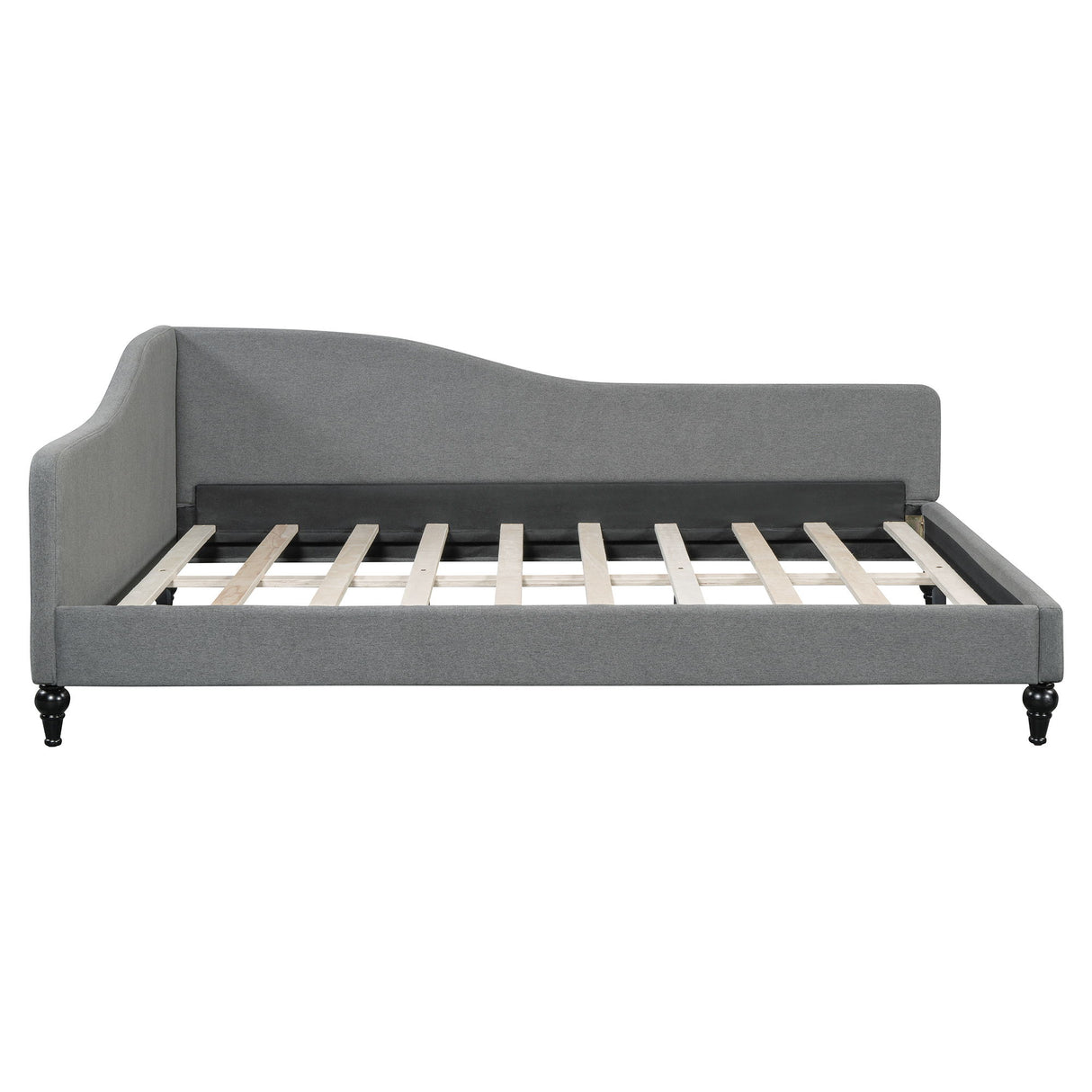 Modern L Shaped Linen Daybed With Legs