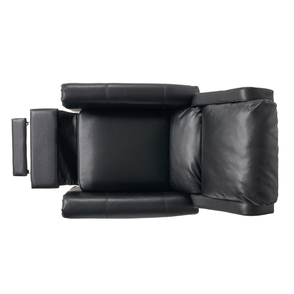 Wide Manual Standard Recliner - Black