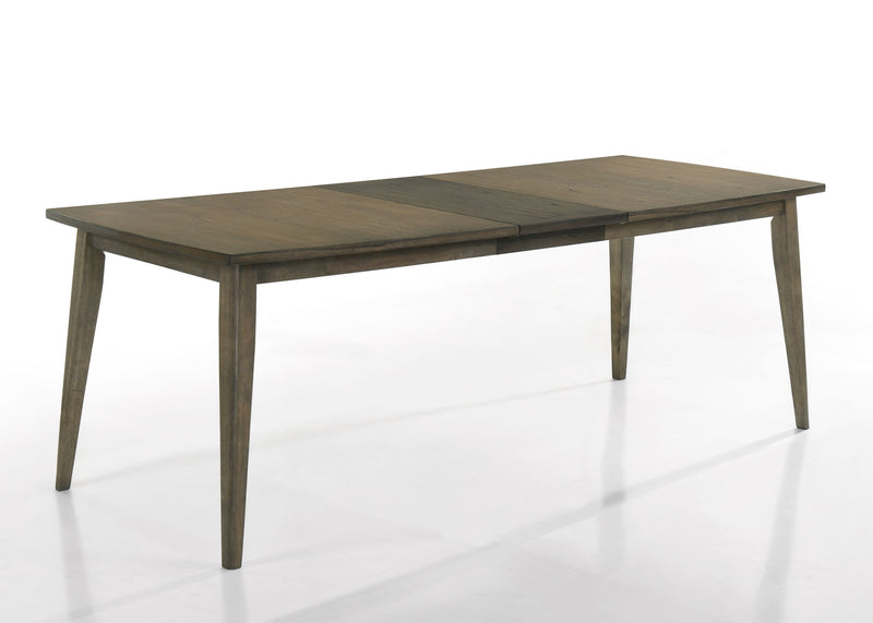Bistro - Dining Table With Off Fabric Dining Chairs