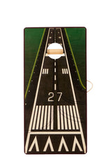 4X2 Ft Large Size Cornhole Board (Set of 2), Outdoor Game Board Set With 8 Bean Bags, Perfect For Lawn, Backyard, Beach, Park - White / Green