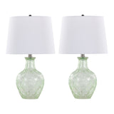 Gloria - Round Contemporary Lamp (Set of 2)