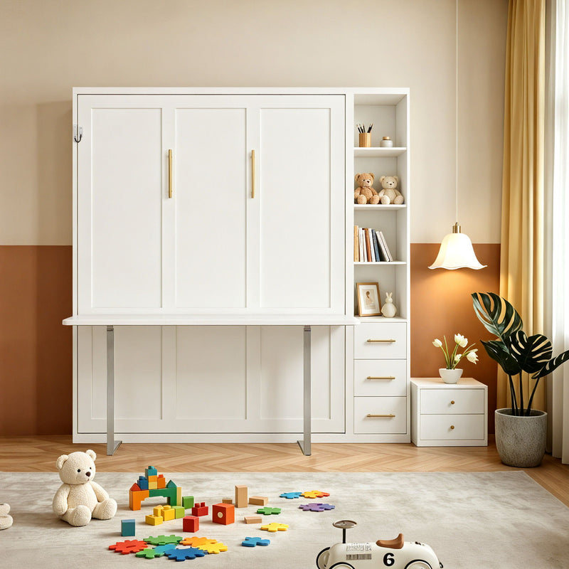 Folding Vertical Murphy Wall Bed