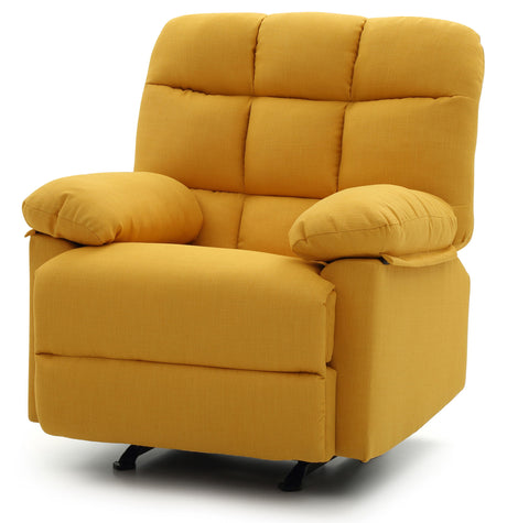 Cindy - Rocker Recliner - Yellow
