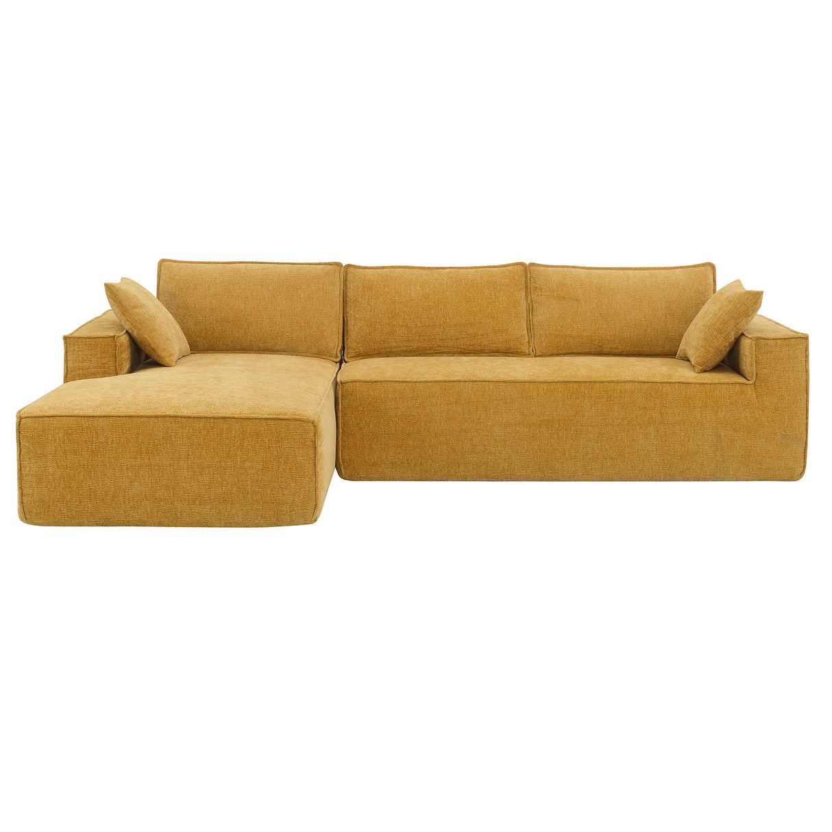 Free Combination Minimalist Style Modular Sectional, Wrinkle Resistant Couch Set L Shaped Compressed Sofa For Living Room