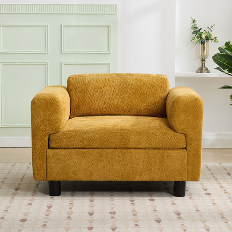 Modern Oversized Armchair Comfy Accent Chair Single Sofa For Living Room