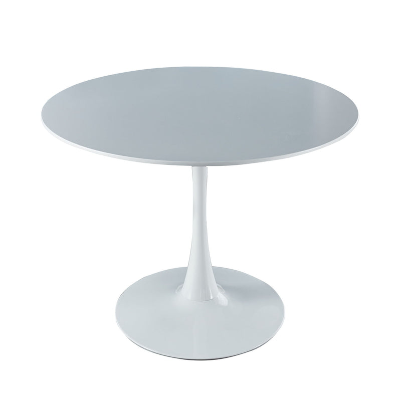 Tulip Table Mid-Century Dining Table With Round Table Top, Pedestal Dining Table, End Table Leisure Coffee Table