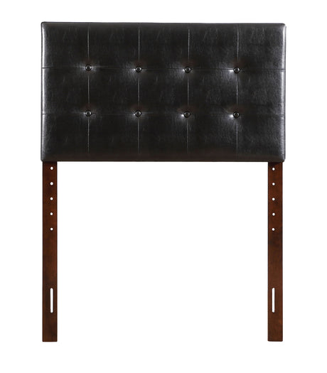 Super Nova - Twin Panel Headboard - Black