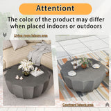 Modern Round Coffee Table For Indoor / Outdoor