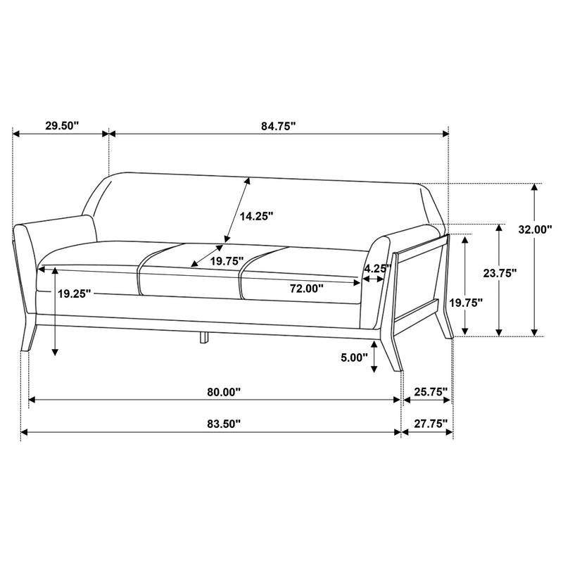 Caspian - Sofa - Gray