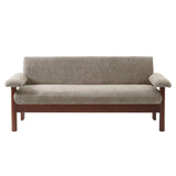Loveseat Sofa 2 Seater Couch With Armrest Pillows