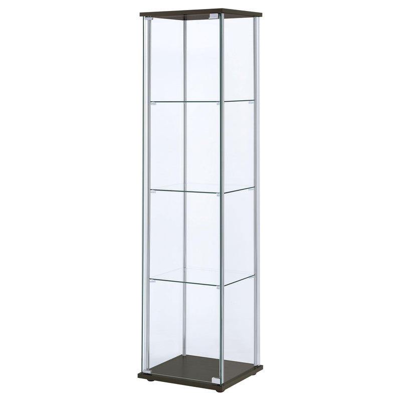 Crestwood - 3 Shelf Curio Cabinet