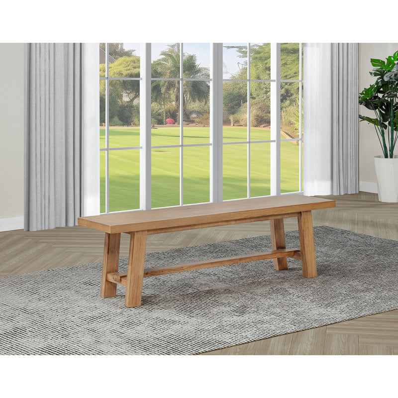 Backless Dining Bench - Natural