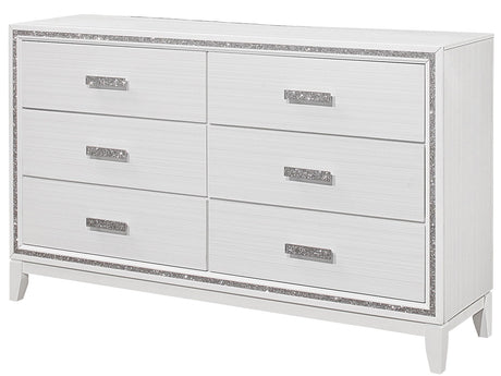 Almera - Glitter Dresser - White