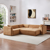 Solo - Corner Sectional Sofa With Ottoman
