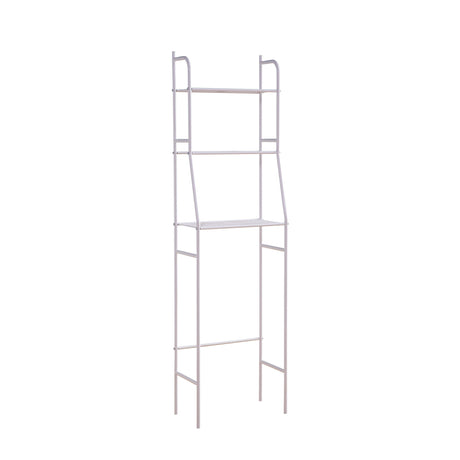 Three Tier Over The Toilet Storage Shelf - Wood